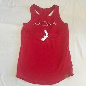 Canadiana - Red Toddler Tank Top Dress